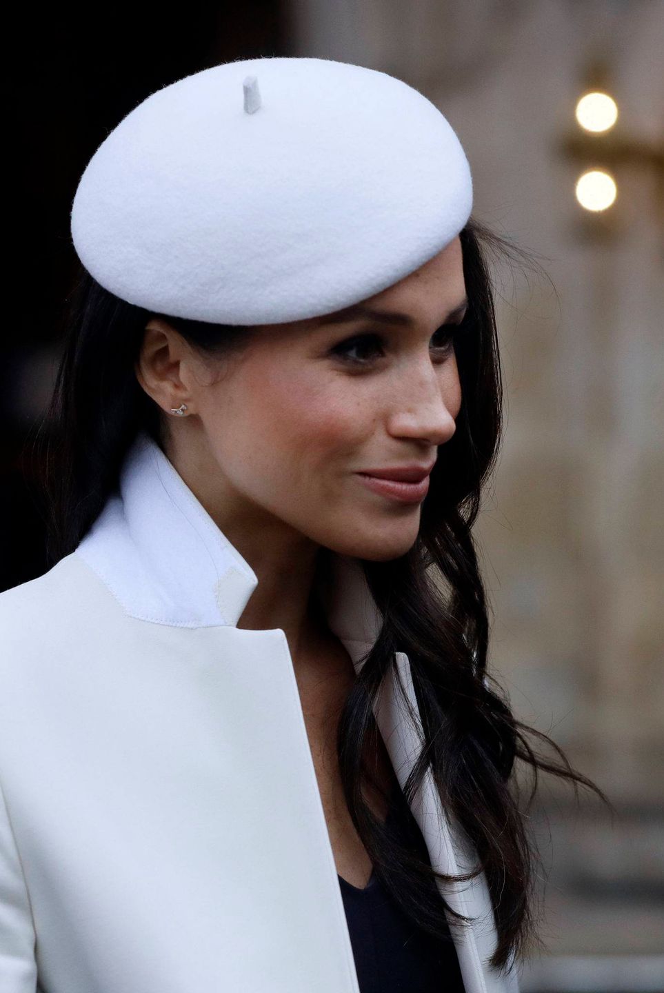 Spokojna Meghan Markle