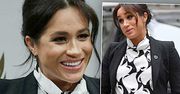 Ciężarna Meghan Markle walczy o prawa kobiet! Czarno-biała mini księżnej to prawdziwe dzieło sztuki!