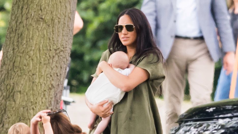 Meghan Markle ze swoim synem Archiem