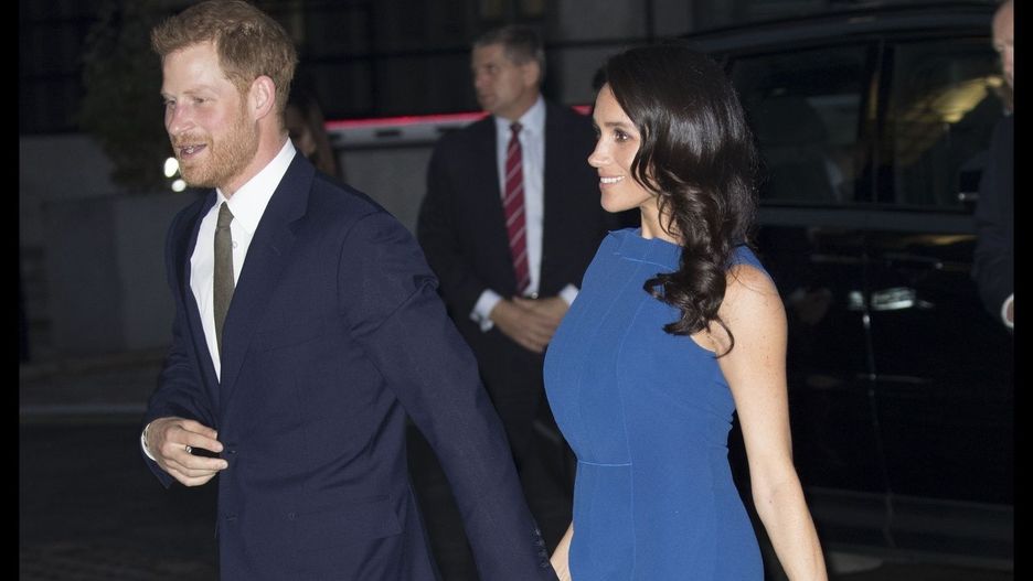 Meghan dyskretnie wspiera Harry'ego