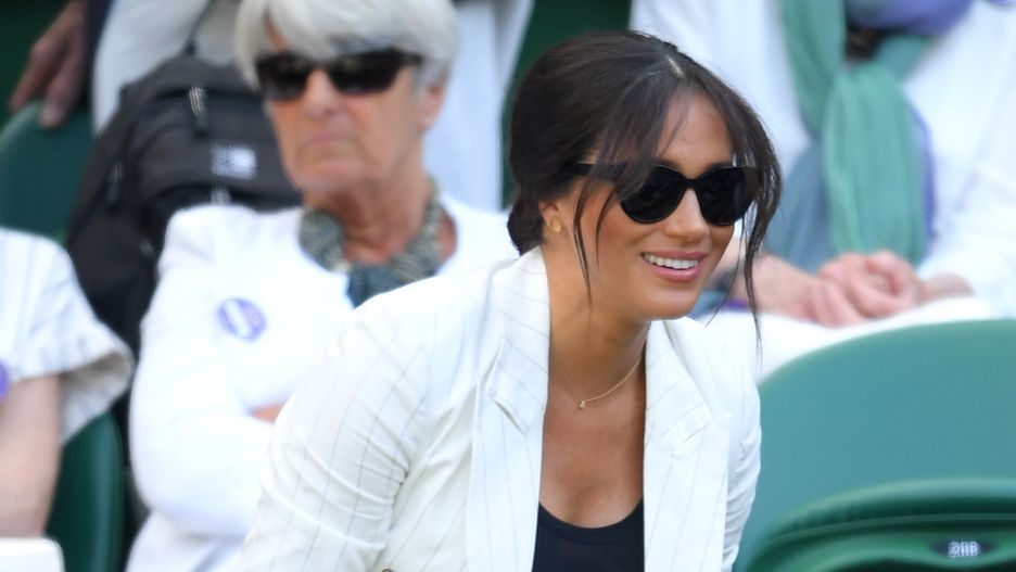 Meghan Markle na Wimbledonie