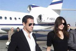 Sarkozy z supermodelką nad Nilem