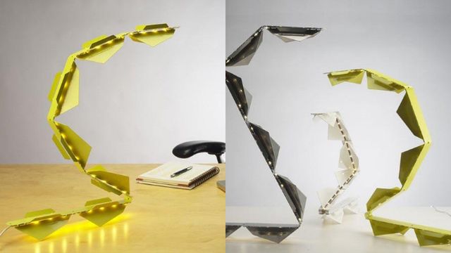 Trask - wężopodobne lampy na biurko