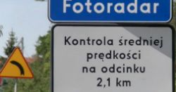 Mandaty z odcinkowego pomiaru prędkości jeszcze w tym roku
