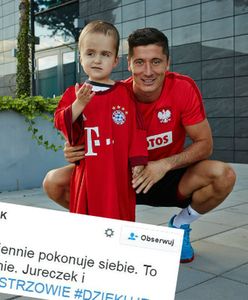 Wzruszające spotkanie. Robert Lewandowski spełnił marzenie pięcioletniego fana, który miał guza mózgu