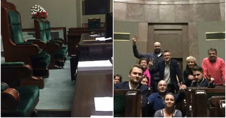 Tak wygląda teraz Sejm od środka. Takich rzeczy nie widzieliśmy już od dawna