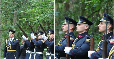 Zabity na służbie pies policyjny został pochowany z honorami