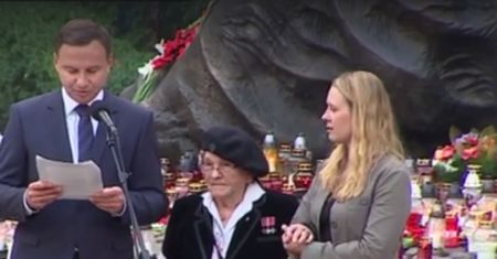 "Może przyjdzie tu jakiś harcerz i przeczyta?" Przyszedł... prezydent