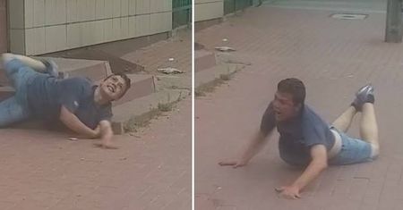Wstrząsające nagranie. 16-latek traci nad sobą kontrolę po dopalaczach