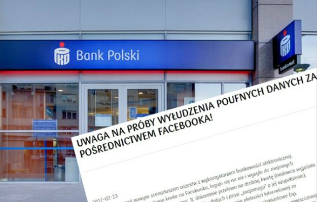 PKO wydało ostrzeżenie: Oszuści za pośrednictwem Facebooka wyłudzają poufne dane bankowe