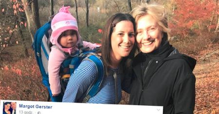 Tak Hillary Clinton dochodzi do siebie po wyborach. To zdjęcie robi furorę w sieci