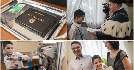 Najmłodszy student w Polsce ma 9 lat i studiuje mechatronikę