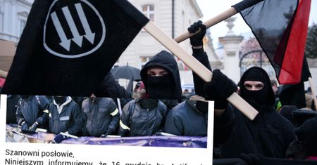 Oświadczenie Antify w sprawie uczestniczenia w protestach pod sejmem podbija internet