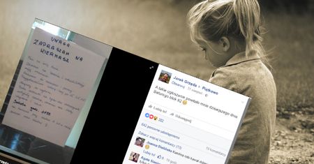 Poznań: dziewczynka apeluje o pomoc dla chorej mamy. Wywiesza poruszające ogłoszenie