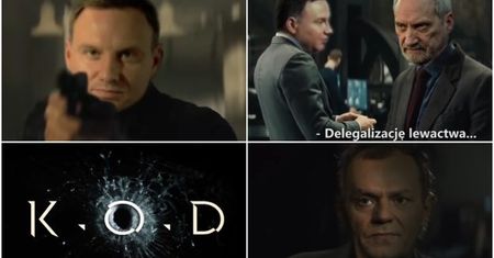Andrzej Duda jako James Bond. Internet pokochał to nagranie