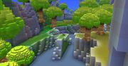 Zelda z klocków w świecie, który możesz zniszczyć - Cube World
