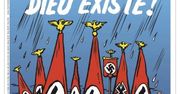 Okładka tygodnika "Charlie Hebdo" zszokowała. "Bóg istnieje! Zatopił wszystkich neonazistów w Teksasie"