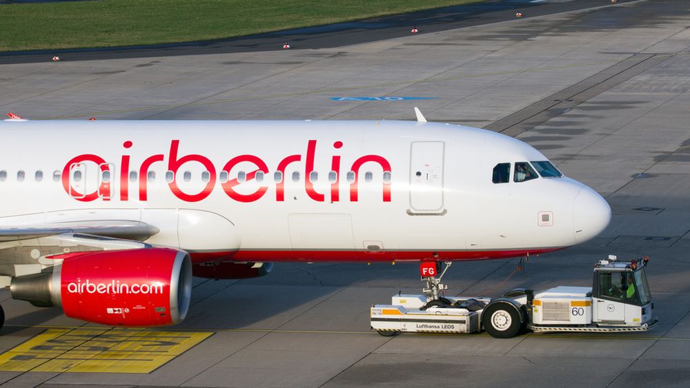 Air Berlin, mimo ogłoszenia upadłości, będzie wykonywać większość połączeń lotniczych do grudnia br.