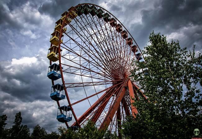 Spreepark - opuszczony park rozrywki w Berlinie