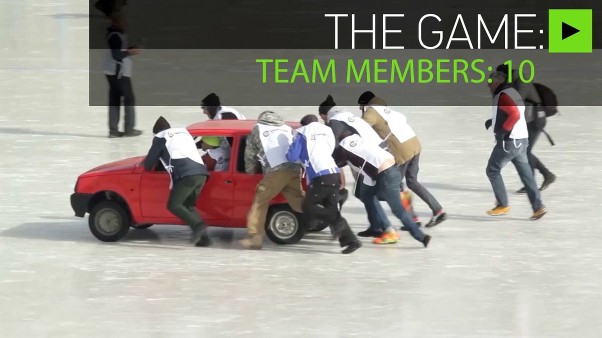 Samochodowy curling. Nagranie z Rosji podbija internet