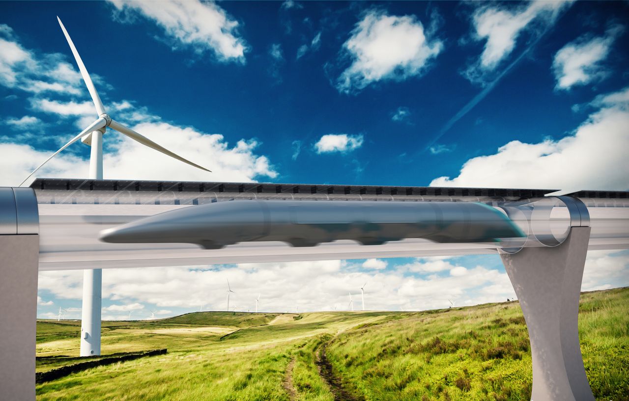 Pierwszy pociąg próżniowy Hyperloop może powstać w Zjednoczonych Emiratach Arabskich