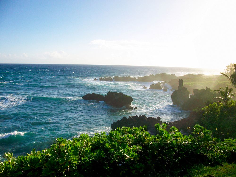 Honokalani Beach, Maui, Hawaje