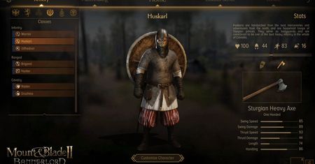 Mount & Blade II: Bannerlord i system klas w multi