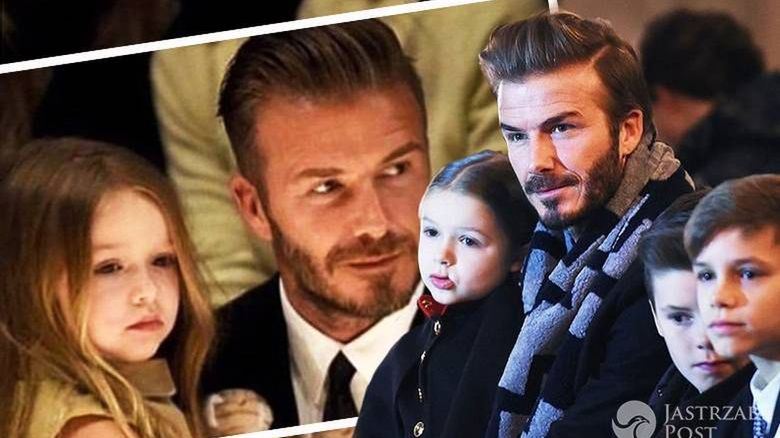 David Beckham i Harper Beckham