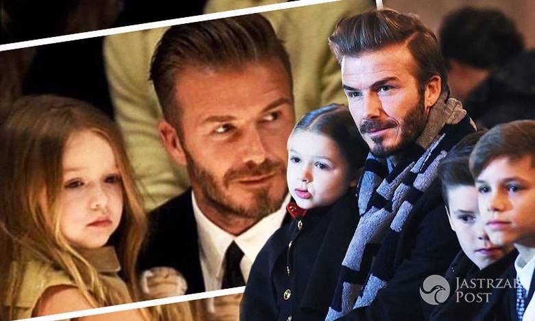 David Beckham i Harper Beckham