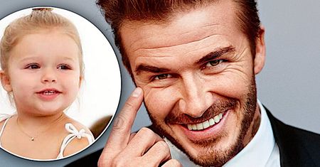 David Beckham dla swojej małej księżniczki Harper zrobi wszystko! Zobaczcie na co tatuś pozwolił córce!