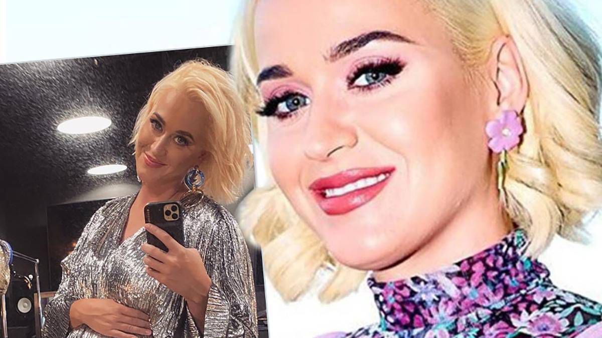 Ciąża w stylu glamour. Katy Perry w eleganckiej sukni i szpilkach prezentuje swoje imponujące krągłości