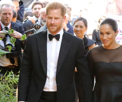 Meghan i Harry na premierze "Króla Lwa" w Londynie