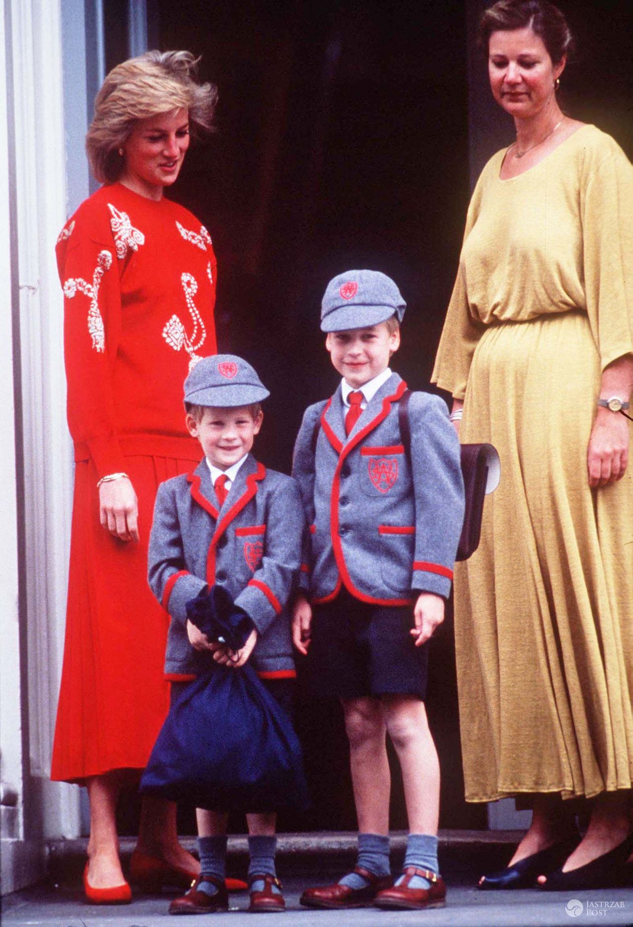 Księżna Diana i Książę Karol z dziećmi
