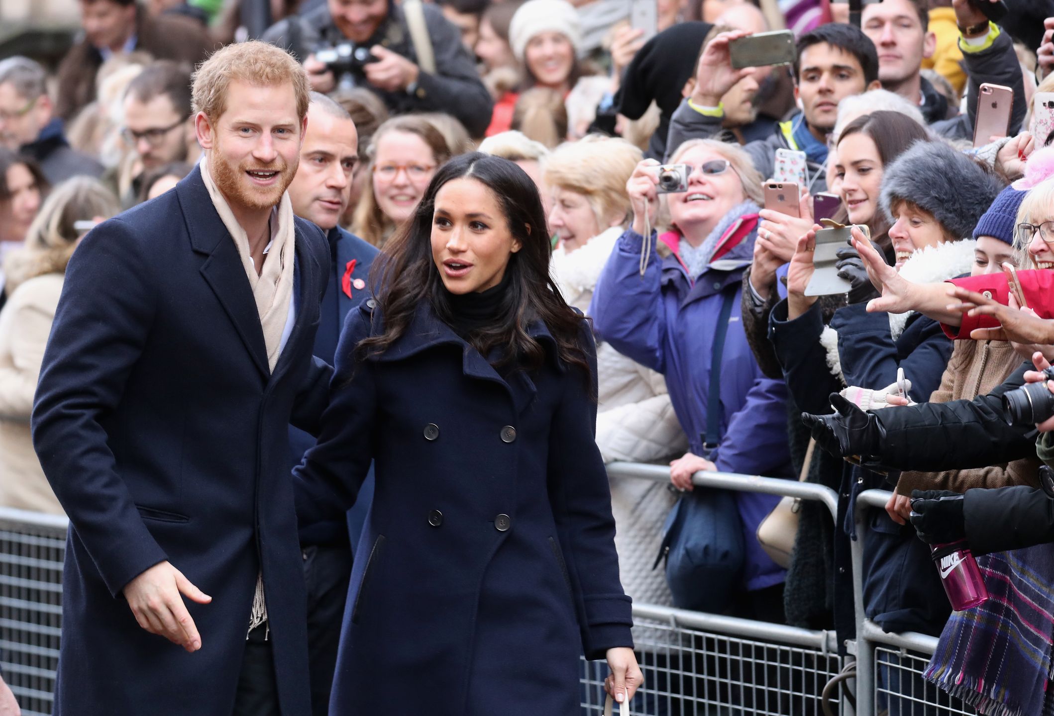 on December 1, 2017 in Nottingham, England.  Prince Harry and Meghan Markle announced their engagement on Monday 27th November 2017 and will marry at St George's Chapel, Windsor in May 2018. 