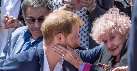 Rozczulające spotkanie Meghan Markle i księcia Harry'ego z 98-letnią wielbicielką