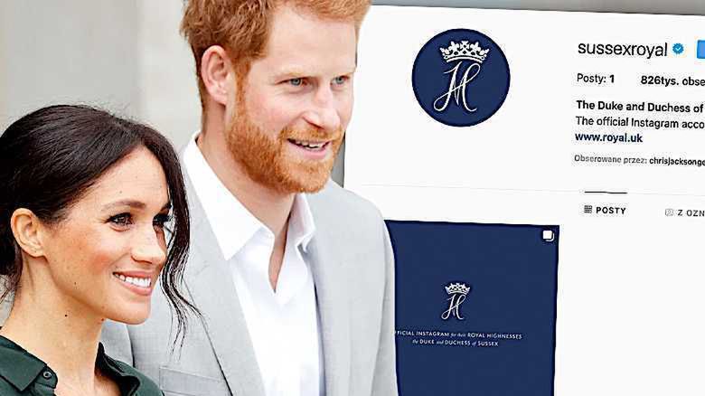Instagram Meghan Markle i książę Harry