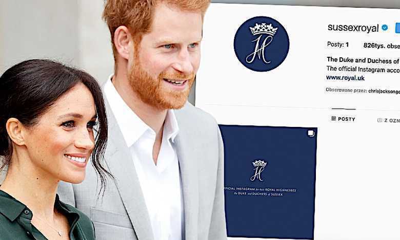 Meghan Markle i książę Harry mają oficjalny Instagram! Definitywnie odcięli się od Kate i Williama!