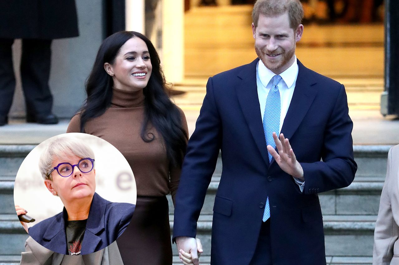 "Nieroby". Karolina Korwin Piotrowska ostro skrytykowała zamieszanie wokół Meghan i Harry'ego