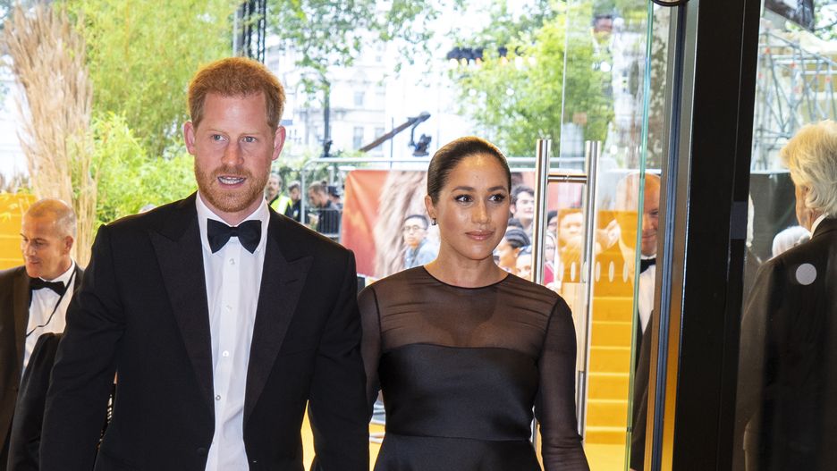 Harry i Meghan w drodze na europejską premierę "Króla Lwa"