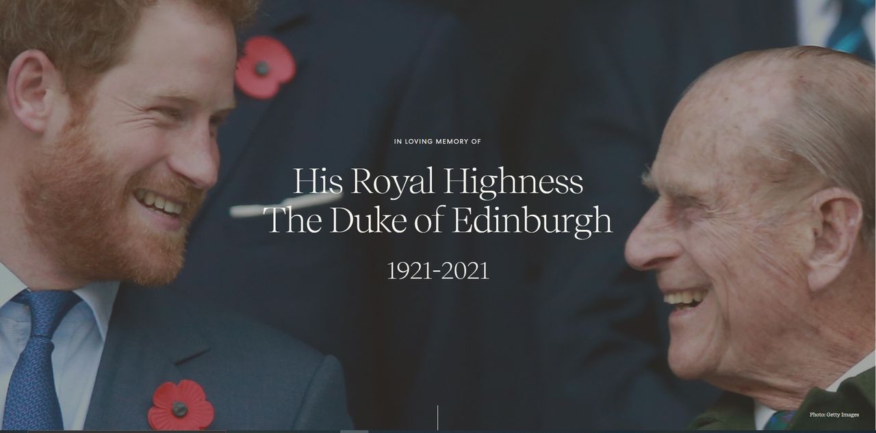 Książę Harry uczcił księcia Filipa