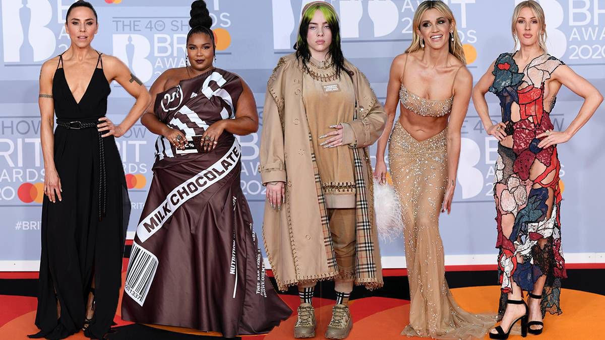 BRIT Awards 2020 – kreacje gwiazd na gali. Melanie C, Billie Eilish, Ellie Goulding, Lizzo