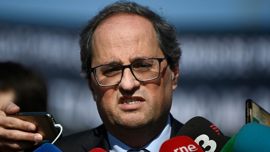 Quim Torra jest zwolennikiem zatwierdzenia jednostronnego aktu niepodległości