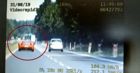 Śląsk. Blisko 180 km/h na liczniku. Kierowca ferrari zatrzymany