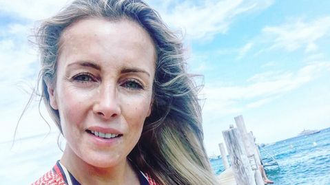 Żona Piotra Kraśki lubi wypoczywać nad wodą.