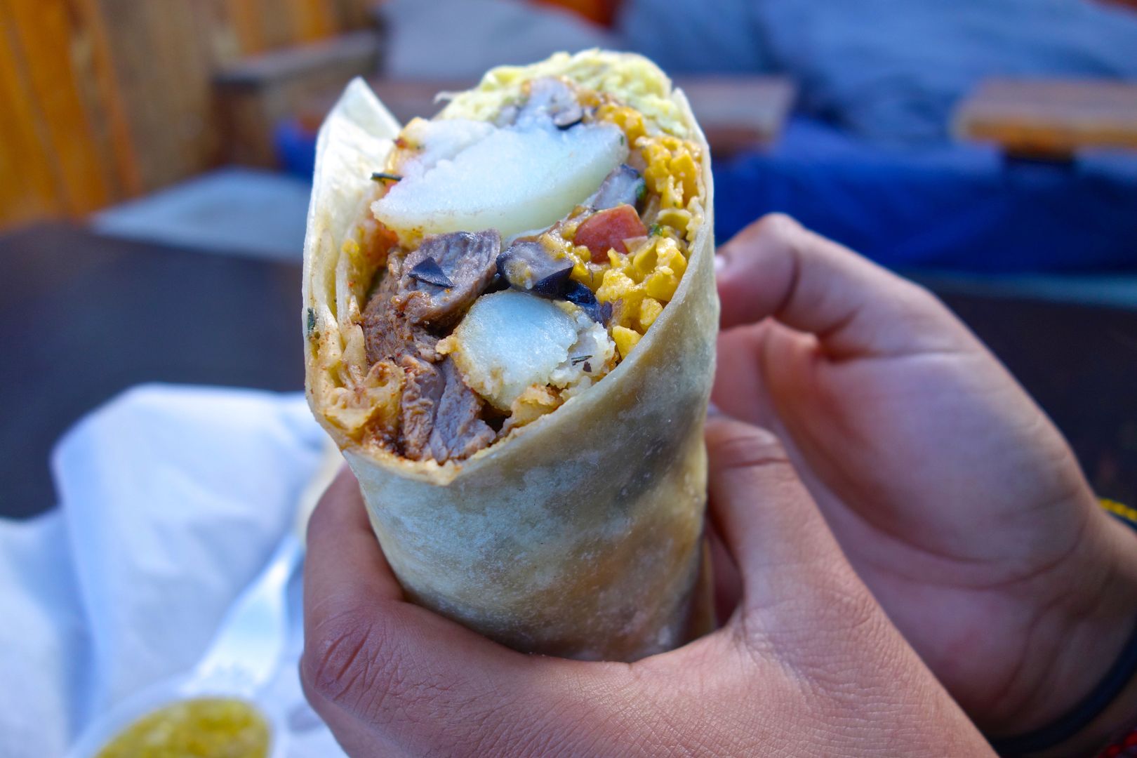 Śniadaniowe burrito zostało wymyślone na Zachodnim Wybrzeżu                         