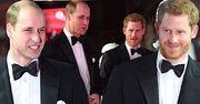Wiedzieliście że zagrali w "Gwiezdnych wojnach"?! Książę William i książę Harry na premierze "Ostatniego Jedi"! [WIDEO]