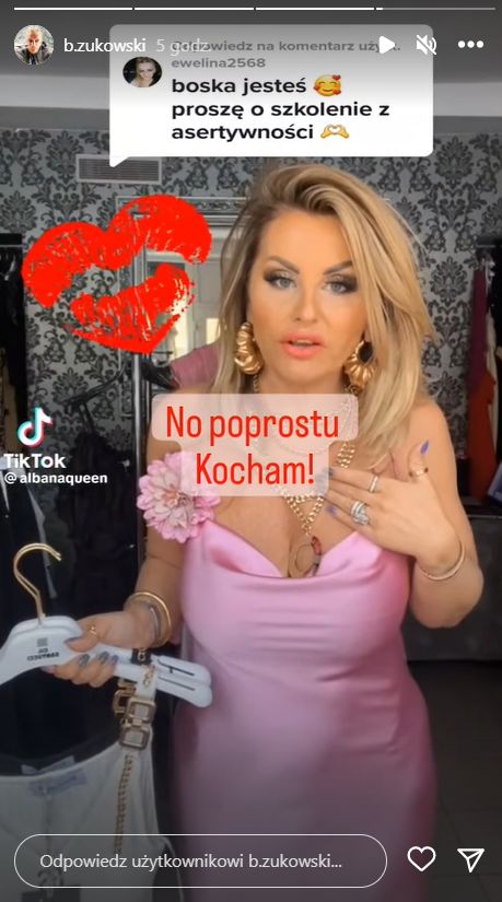 Bartosz Żukowski z wyznaniem pod adresem Dagmary Kaźmierskiej