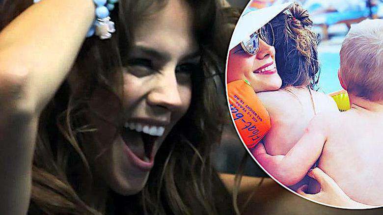 Paulina Krupińska dzieci i bikini