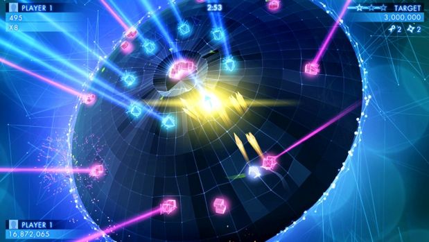 Geometry Wars 3 przeskoczyło na iSprzęty