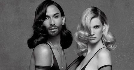 Conchita Wurst w odważnej sesji Karla Lagerfelda!